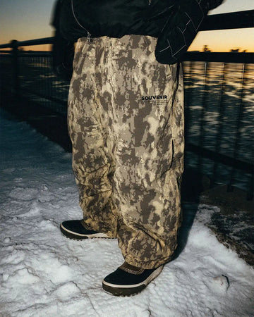 Parachute Snow Pants - Brown Camo