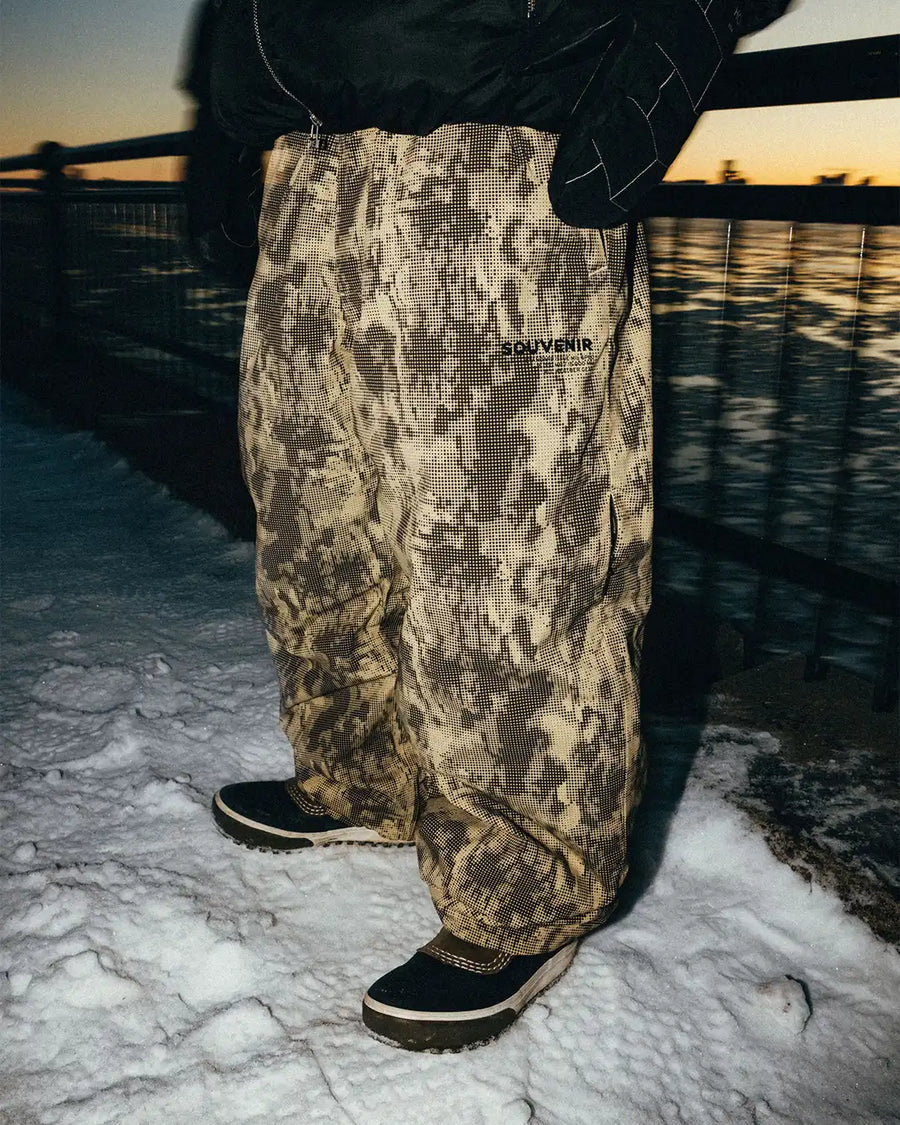 Parachute Snow Pants - Brown Camo