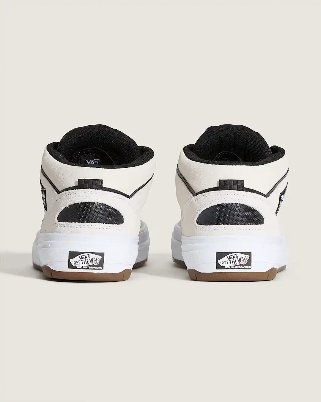 Skate Half Cab Wafflecup Shoes - White/Black