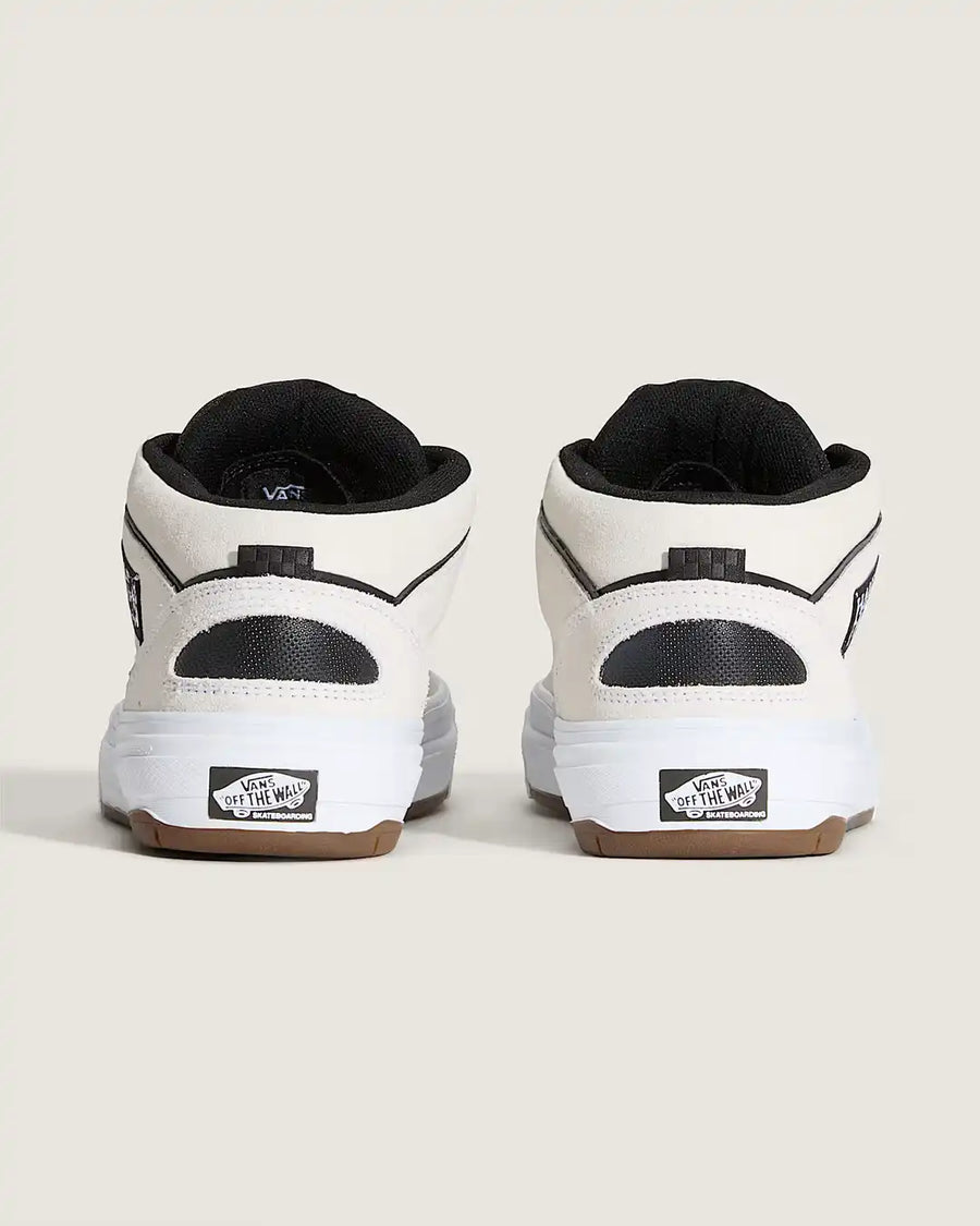 Skate Half Cab Wafflecup Shoes - White/Black