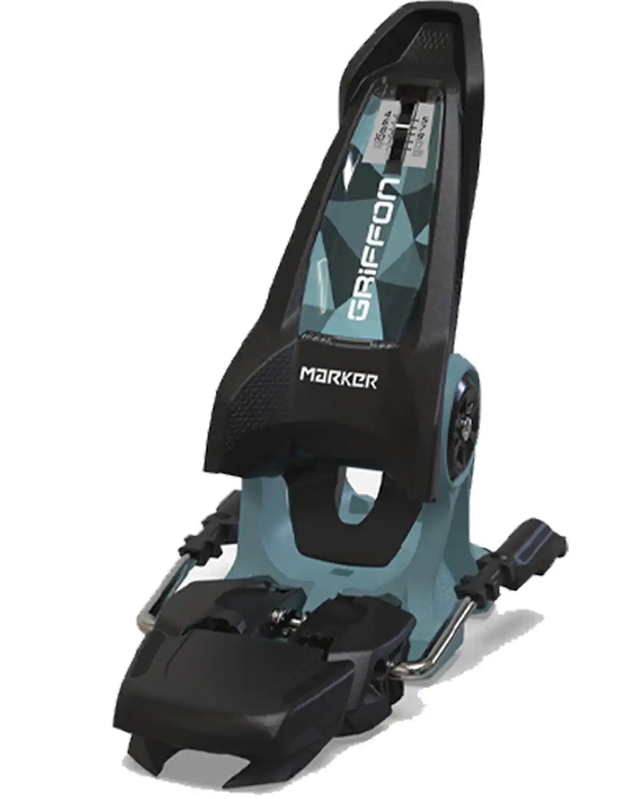 Fixation De Ski Griffon 13 - Black/Powder Blue 2026