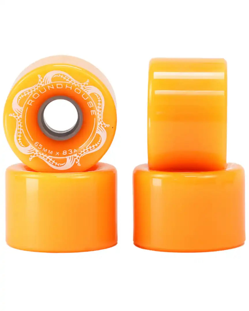 Roues De Longboard Roundhouse Slick 83A - Orange
