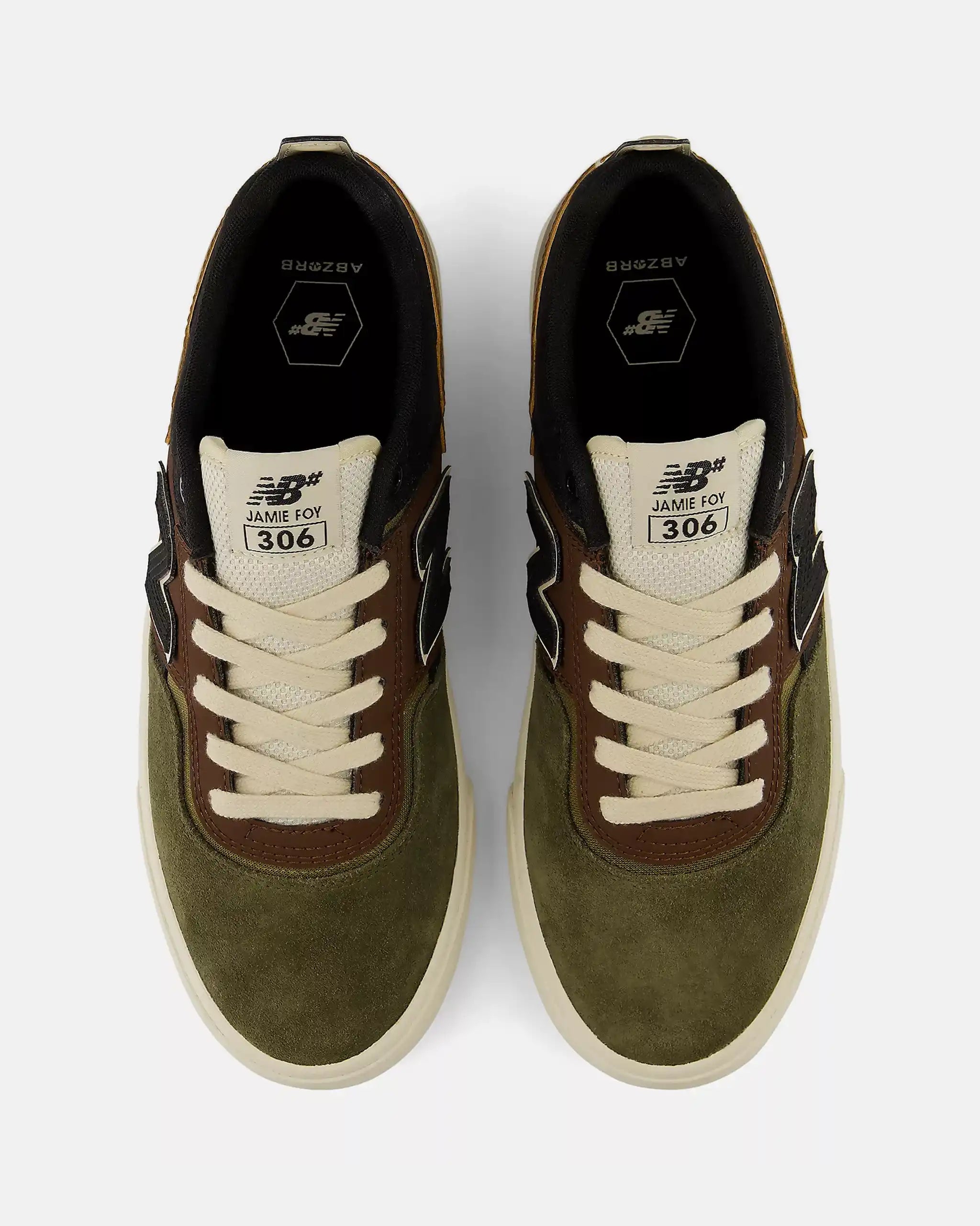 Souliers Numeric 306 Jamie Foy - Brown/Olive