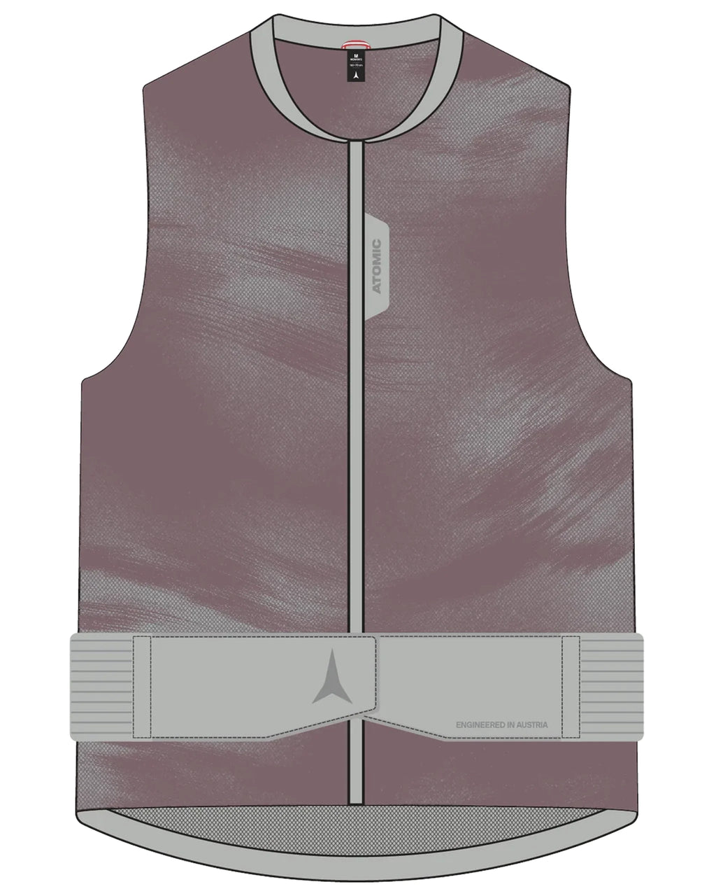 Protection corporelle Protection dorsale Live Shield Amid Lite Vest - Graphic/Concrete par ATOMIC