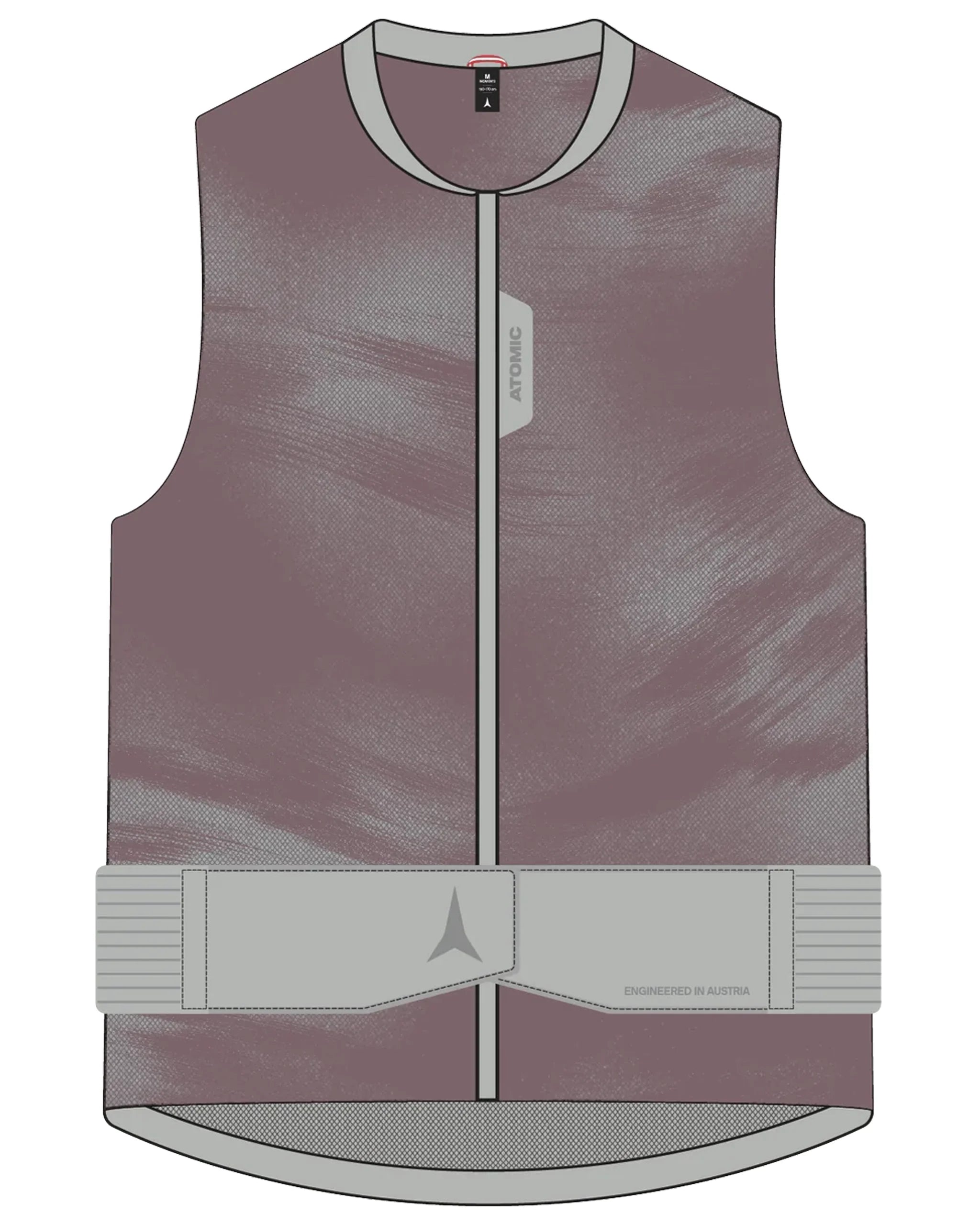 Protection corporelle Protection dorsale Live Shield Amid Lite Vest - Graphic/Concrete par ATOMIC