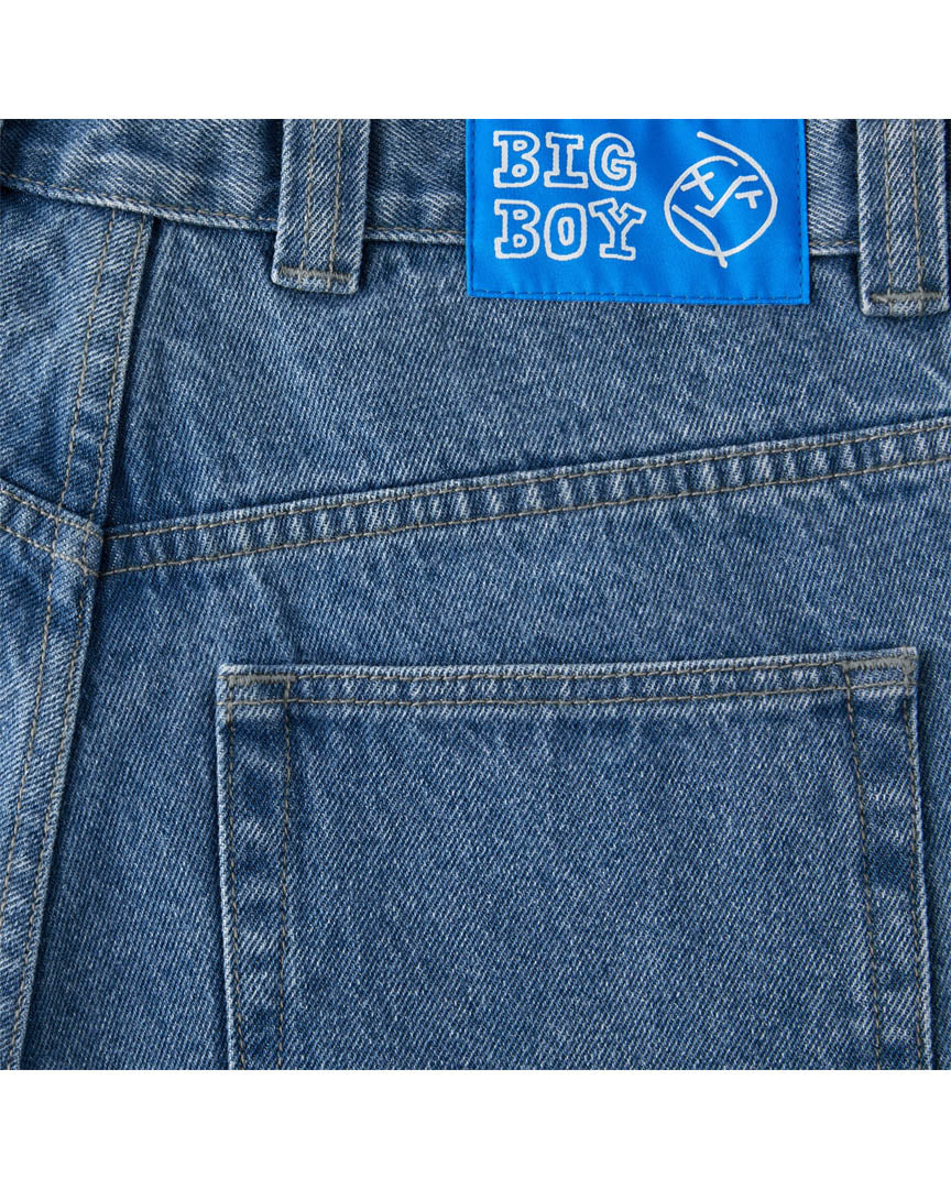 Polar Skate Co. Big Boy Denim Jeans Mid Blue – Boutique Adrenaline