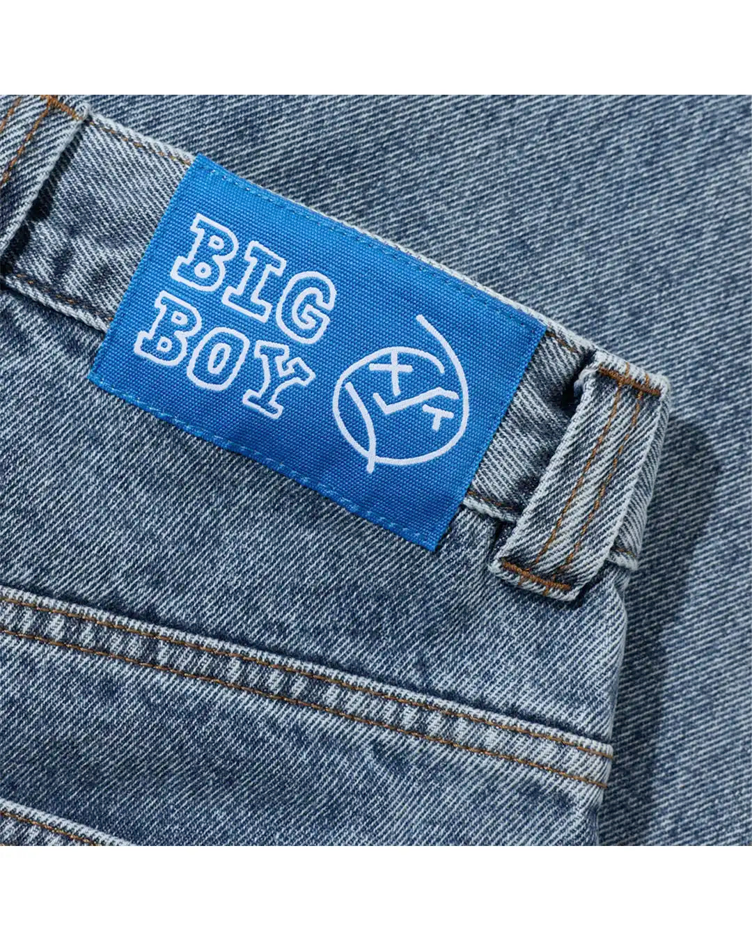 Big Boy Denim Jeans - Heavy Washed Blue