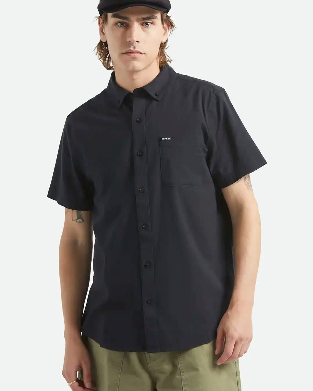 Chemise Sanford Oxford Woven - Black