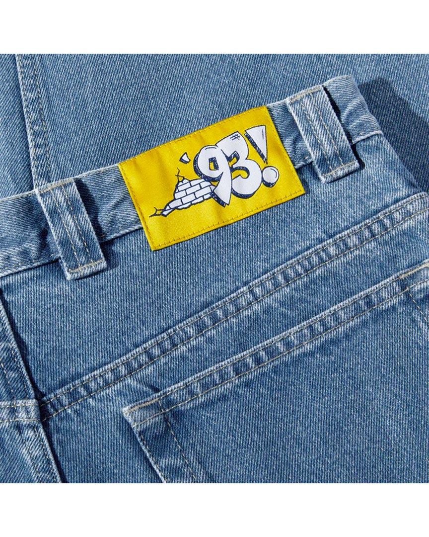 93'! Denim Jeans - Mid Blue