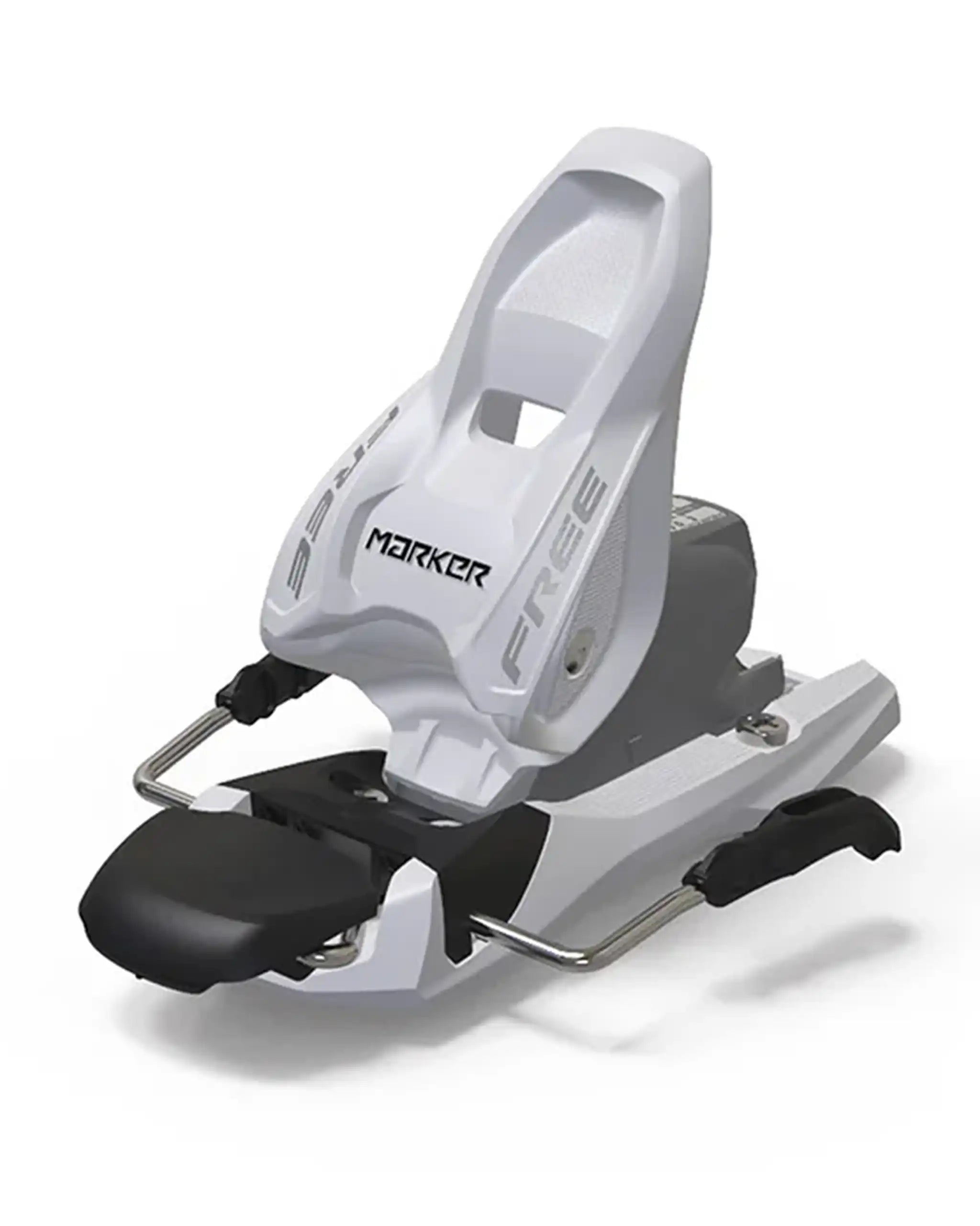Free 7 Youth Ski Bindings - White/Silver 2027