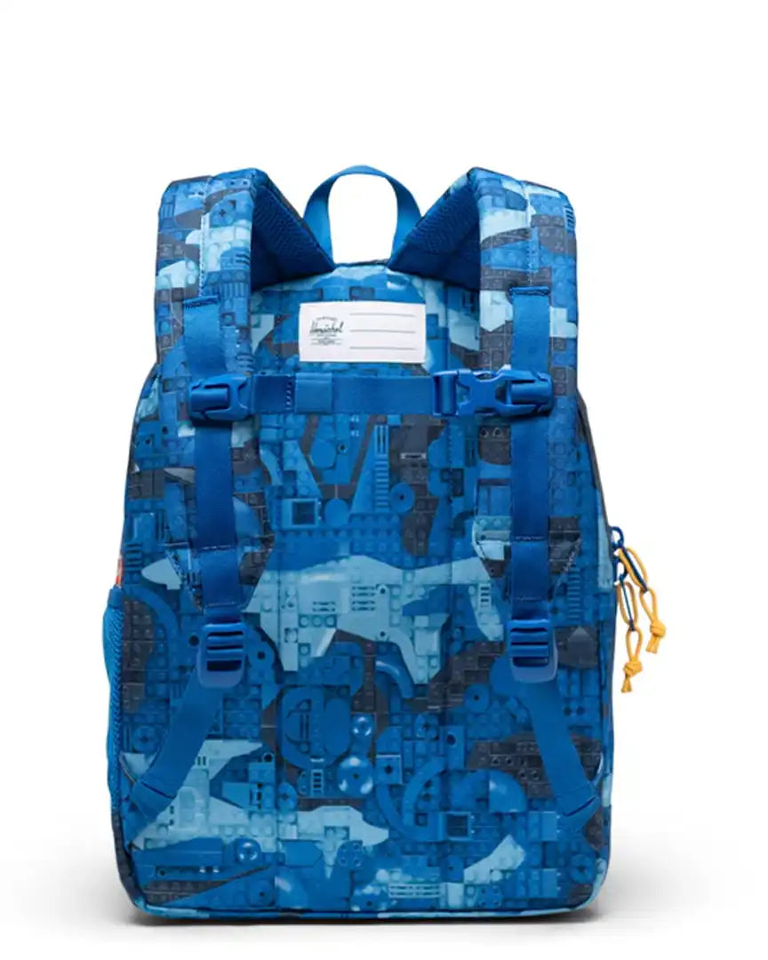 Lego Heritage Kids Backpack - Abstract Bricks Blue