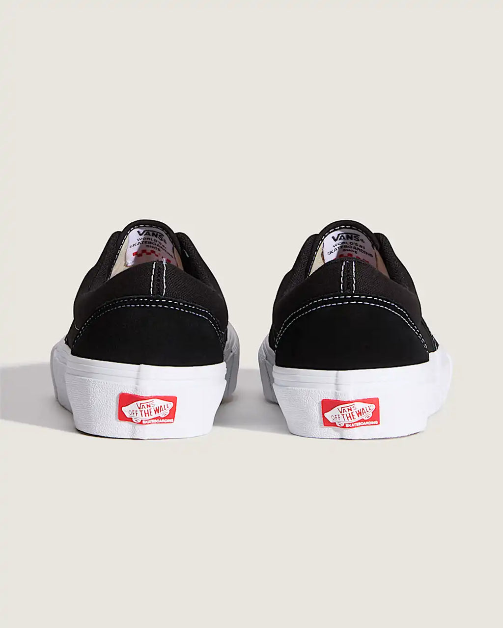 Skate Era Shoes - Black/White
