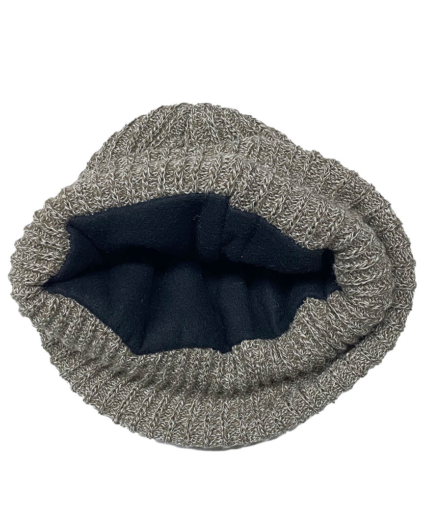 Adre Fleece Rebord Beanie - Brun