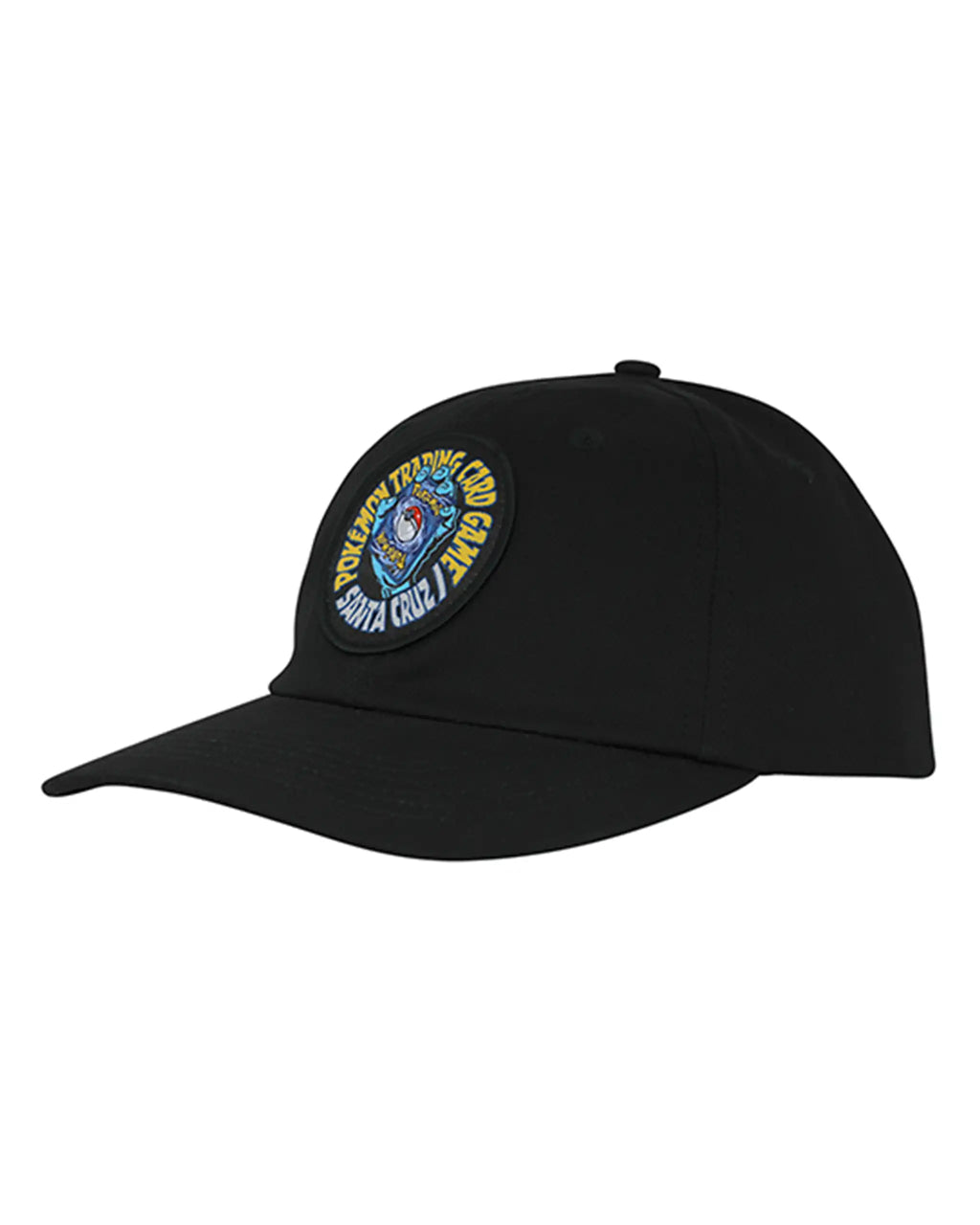 SANTA CRUZ Pokemon Tcg Hand Snapback Hat - Black