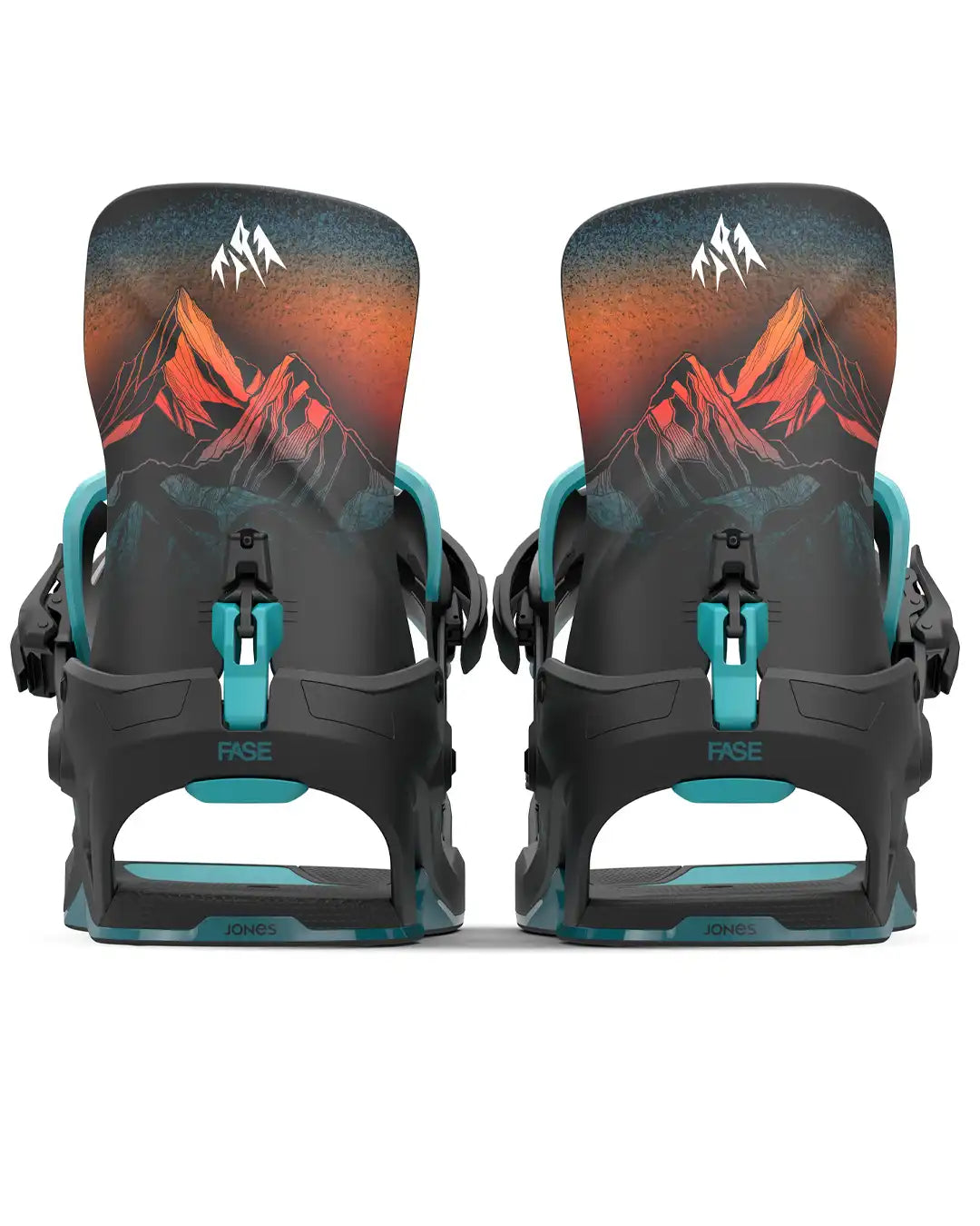 Mercury Fase Snowboard Bindings - Blue Art 2026
