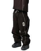 SOUVENIR Insulated Track Pant Snow Pants - Cacoa – view 5