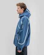 BEYOND MEDALS X Taped 3L Winter Jacket - Blue – view 4