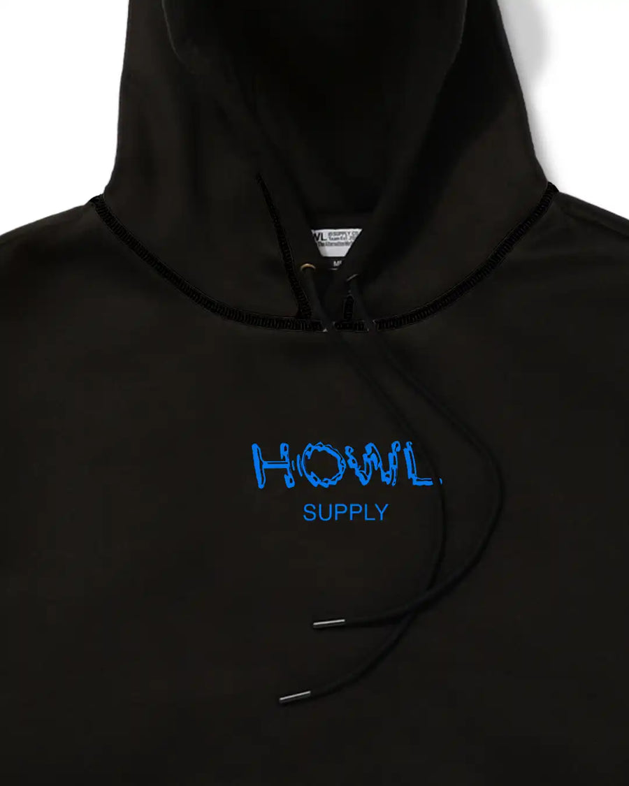 Hoodie Dwr Logo - Black