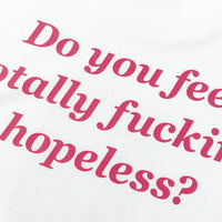 T-shirt Hopeless - White