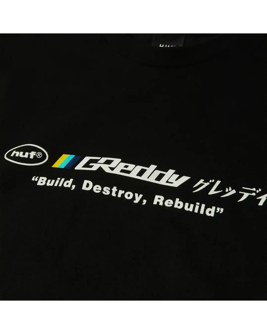 T-Shirt X Greddy Motors - Black