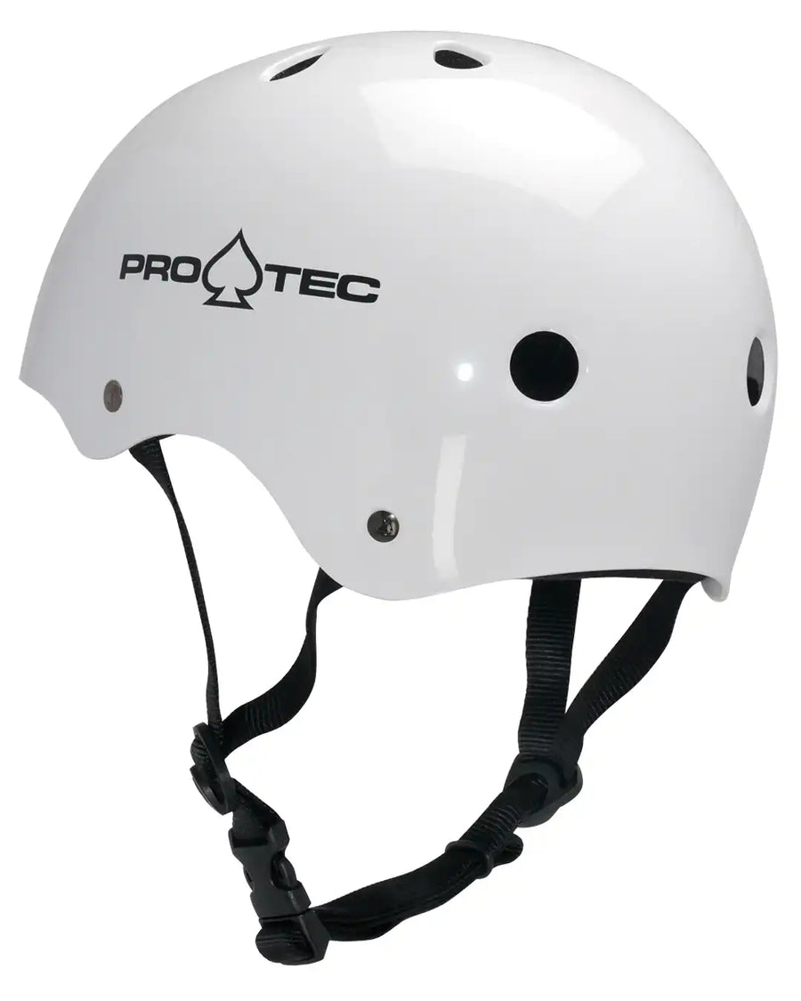 Classic Skate Helmet - Gloss White