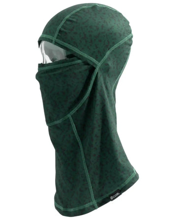 Neck Warmer Explorer Clava - Dark Green Grid