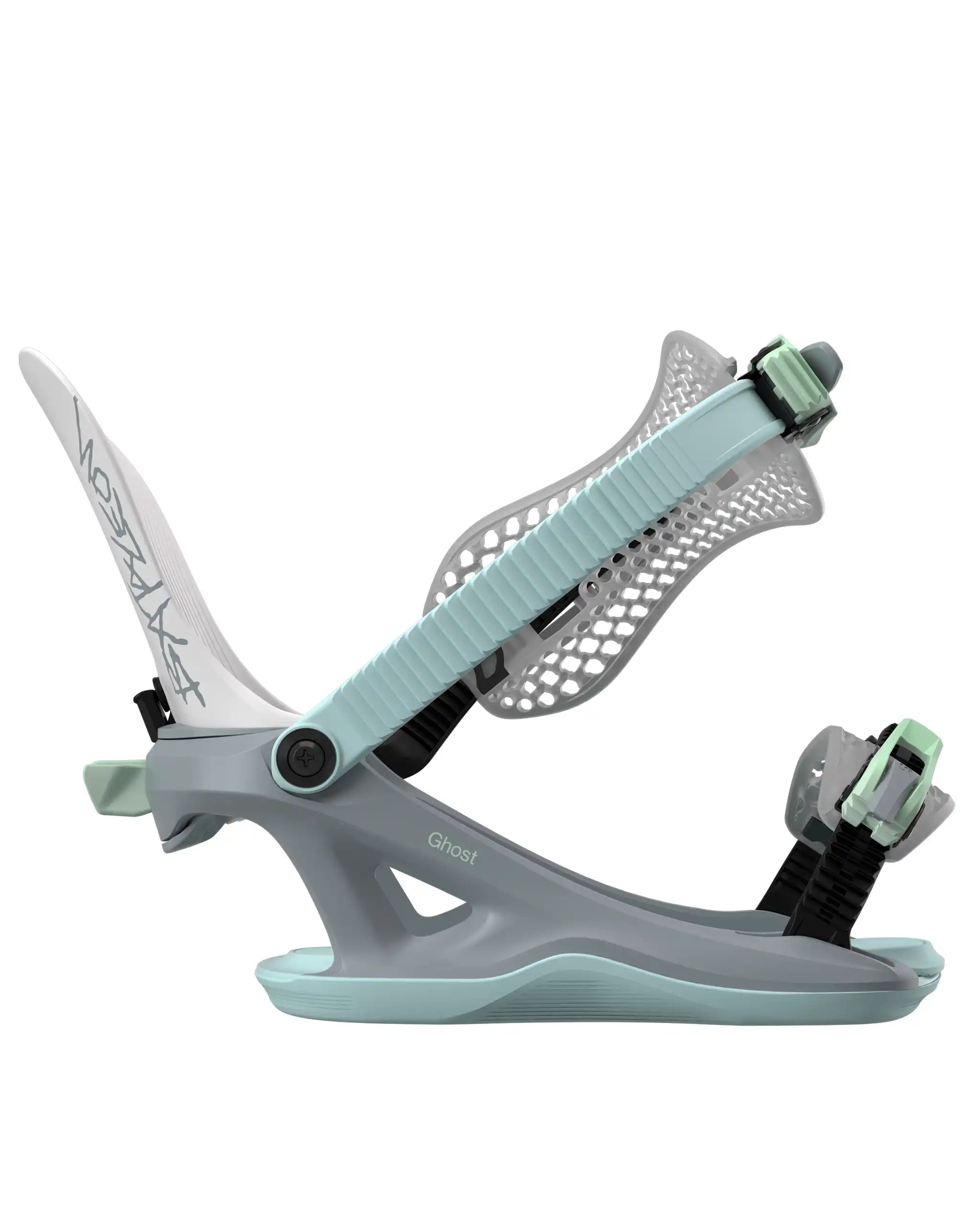 Fixation De Snowboard Womens Ghost Fase - Gray Pistachio 2027