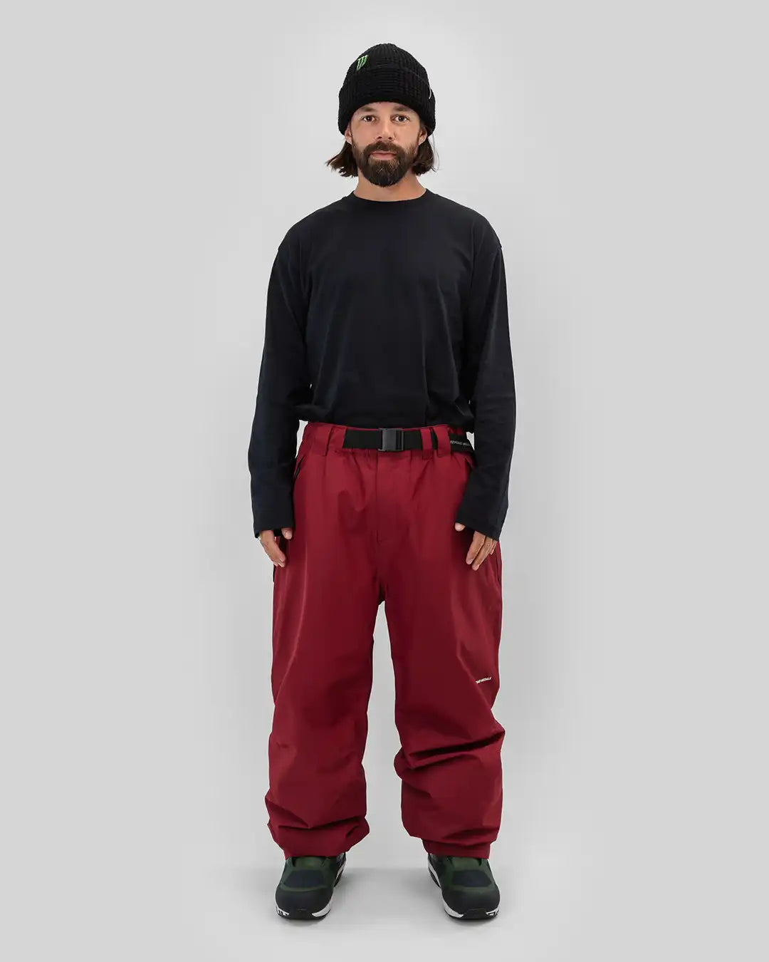 Nostalgia 2L Snow Pants - Dark Red