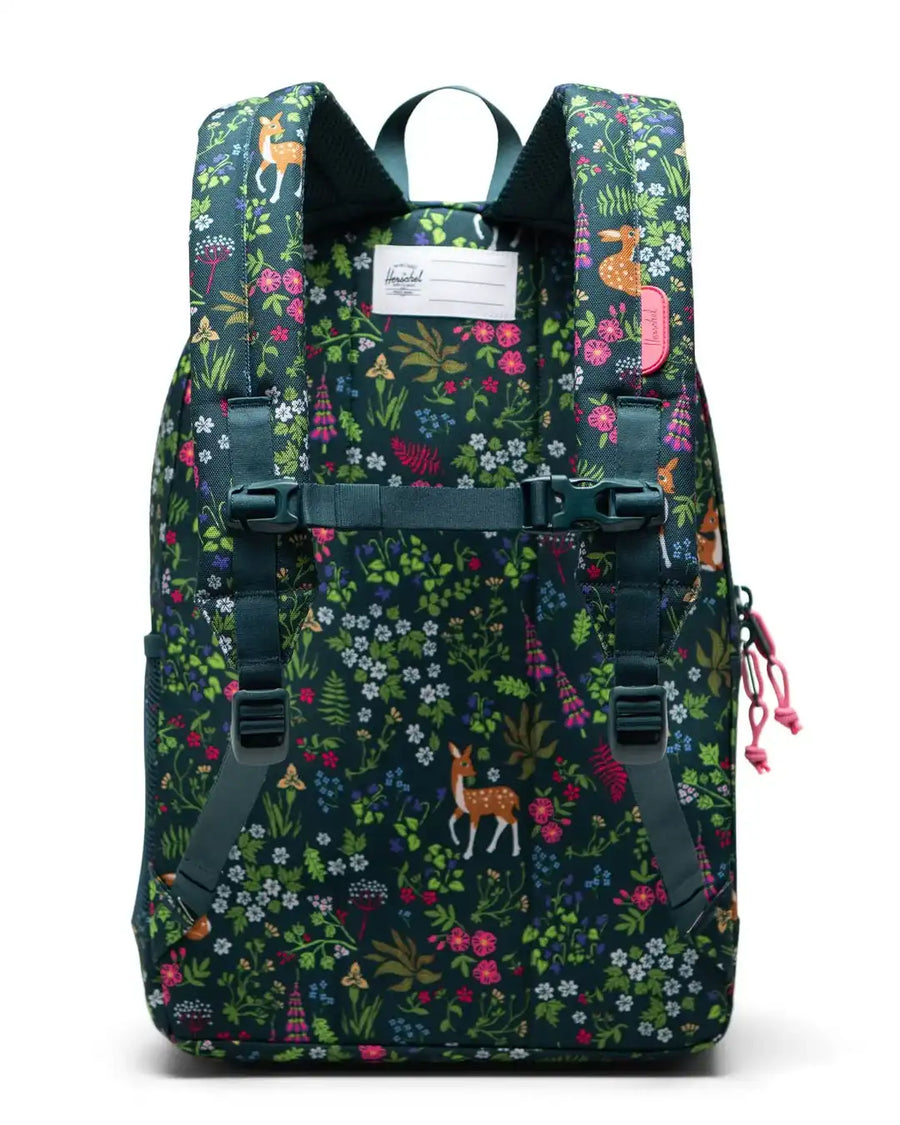 Heritage Youth Backpack - Deer Woodland Dark Sea