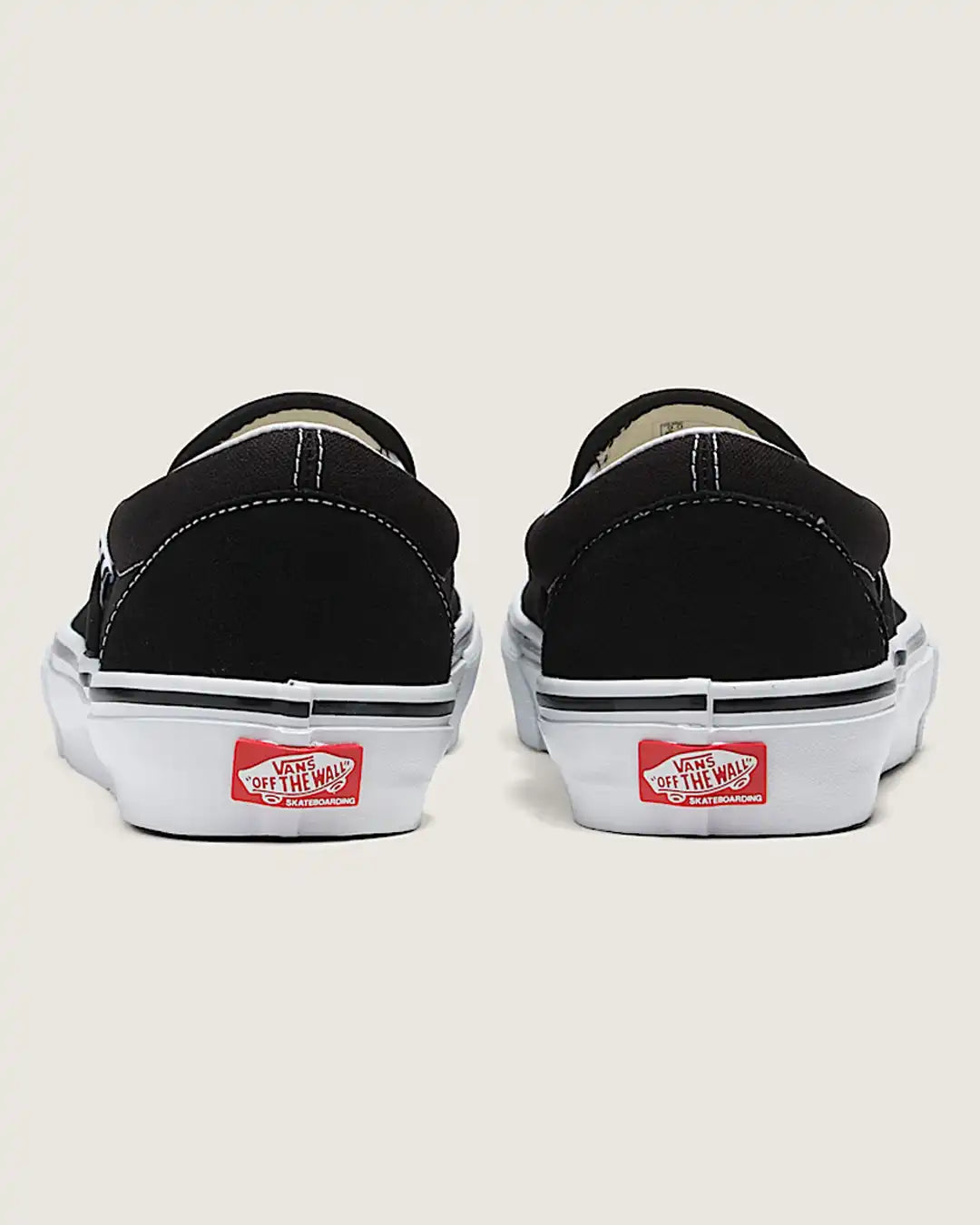 Skate Slip-On Shoes - Black/White