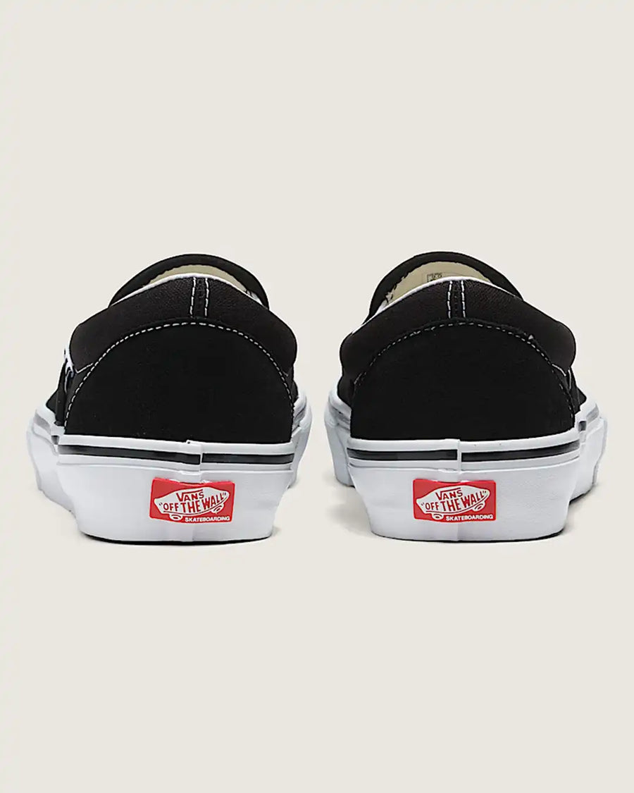Skate Slip-On Shoes - Black/White