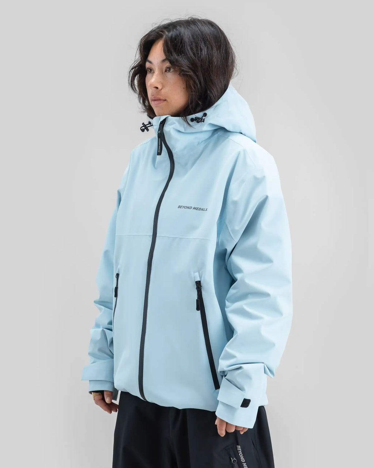 Manteau Neige Park 2L - Light Blue par BEYOND MEDALS – vue 4