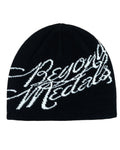 Jacquard Logo Beanie - Black