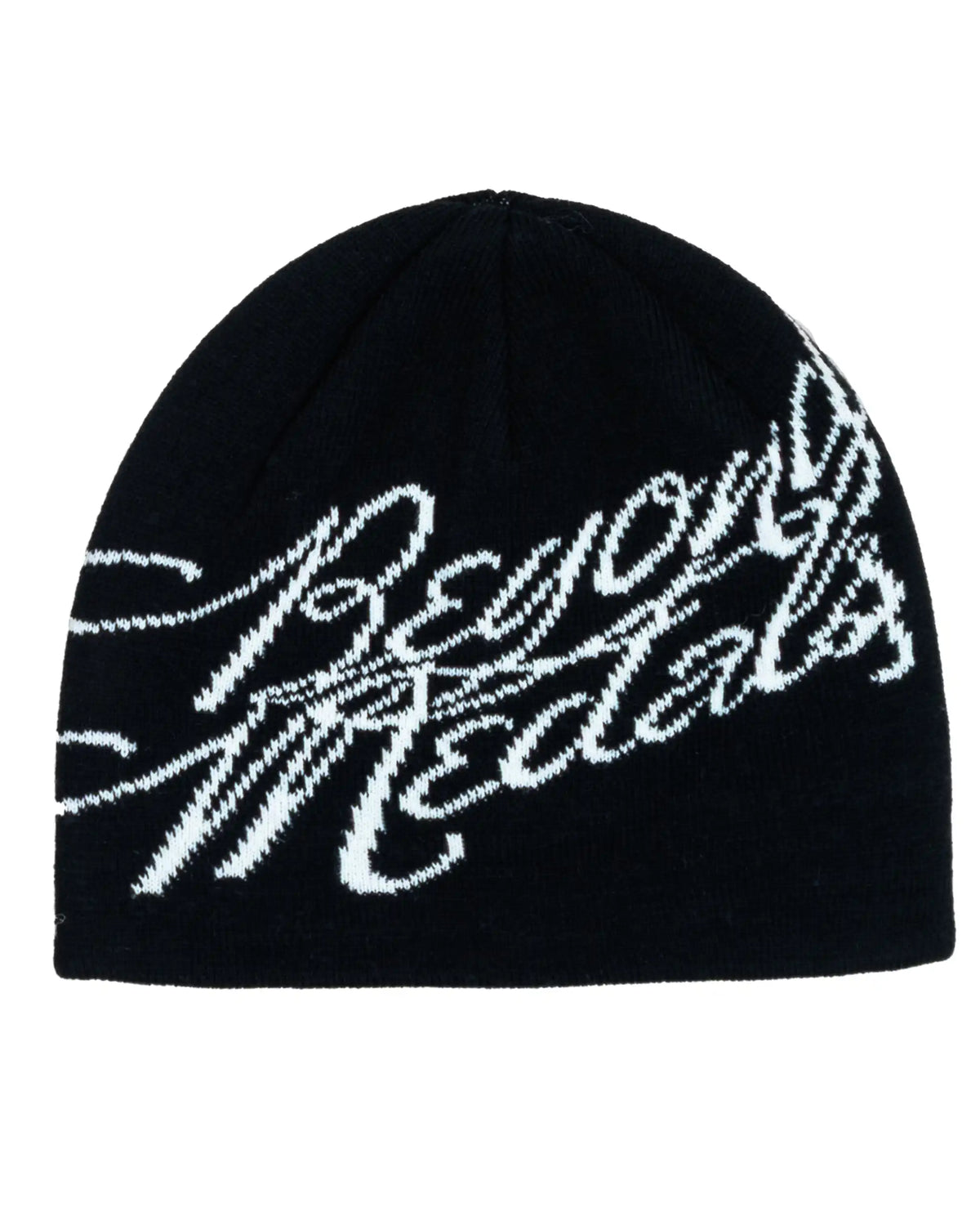 BEYOND MEDALS Jacquard Logo Beanie - Black