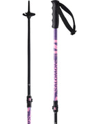 SALOMON Steep Vario Jr Ski Poles - Pink/Pansy – view 2