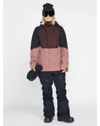 Elm Stretch Gore Bib Overall - Black
