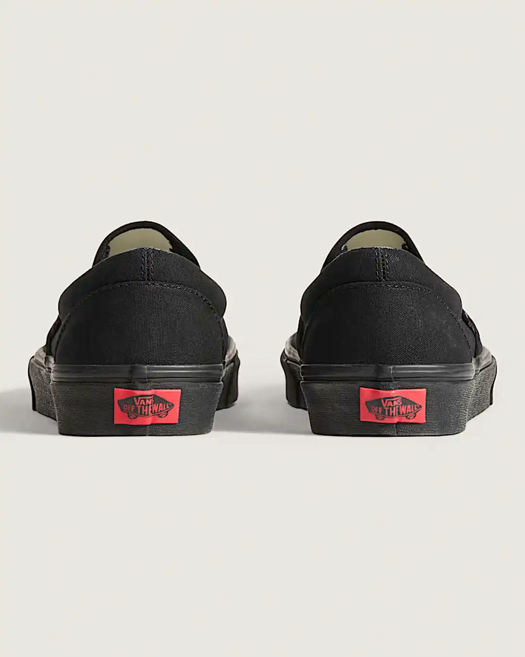 Classic Slip On Shoes - Black/Black