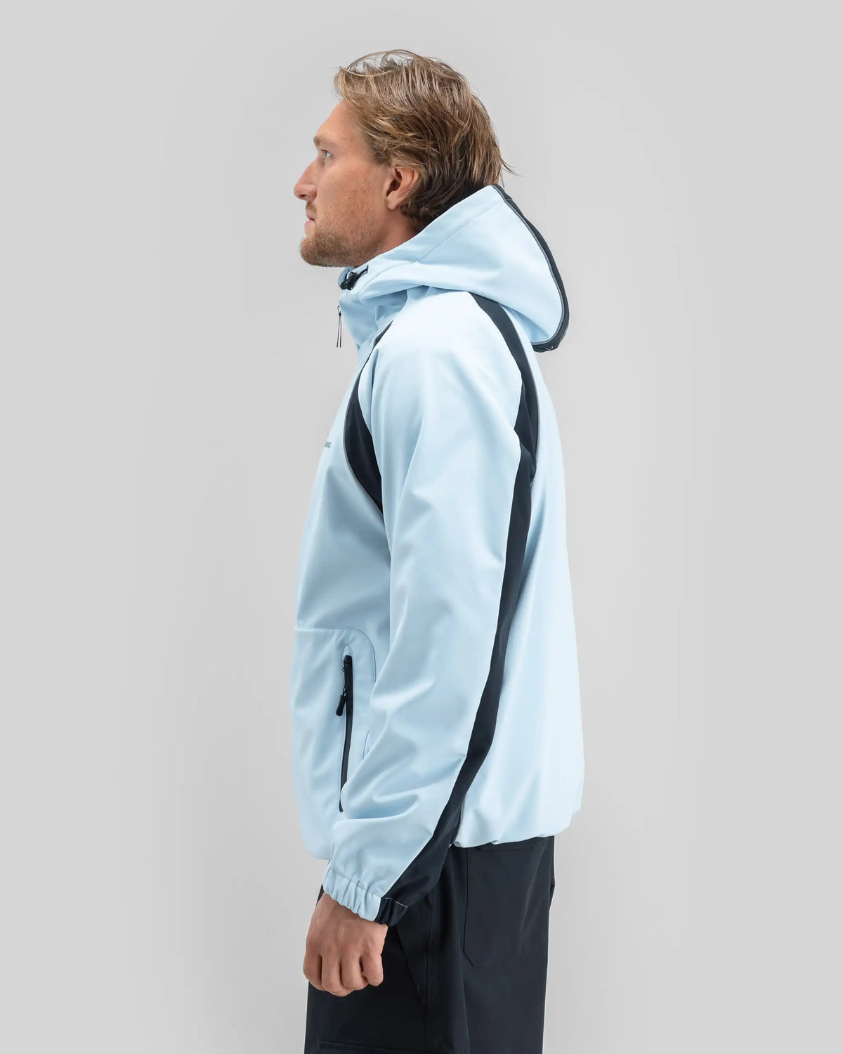 BEYOND MEDALS Softshell Jacket Winter Jacket - Light Blue – view 5