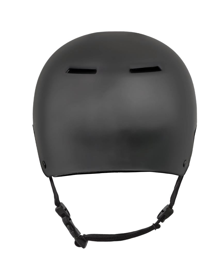 Icon Brain Bucket Winter Helmet - Black