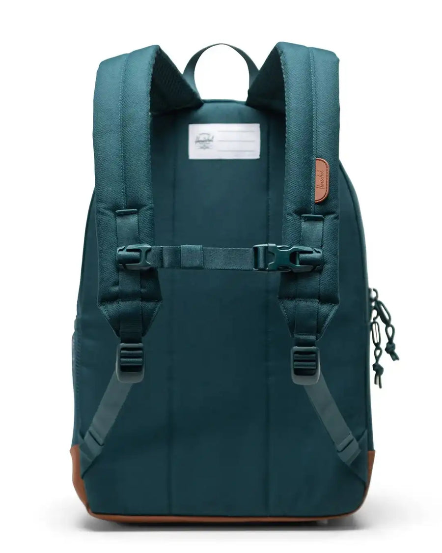 Heritage Youth Backpack - Dark Sea/Saddle Brown