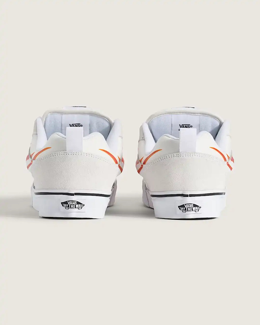 Knu Skool Shoes - Flame Cream
