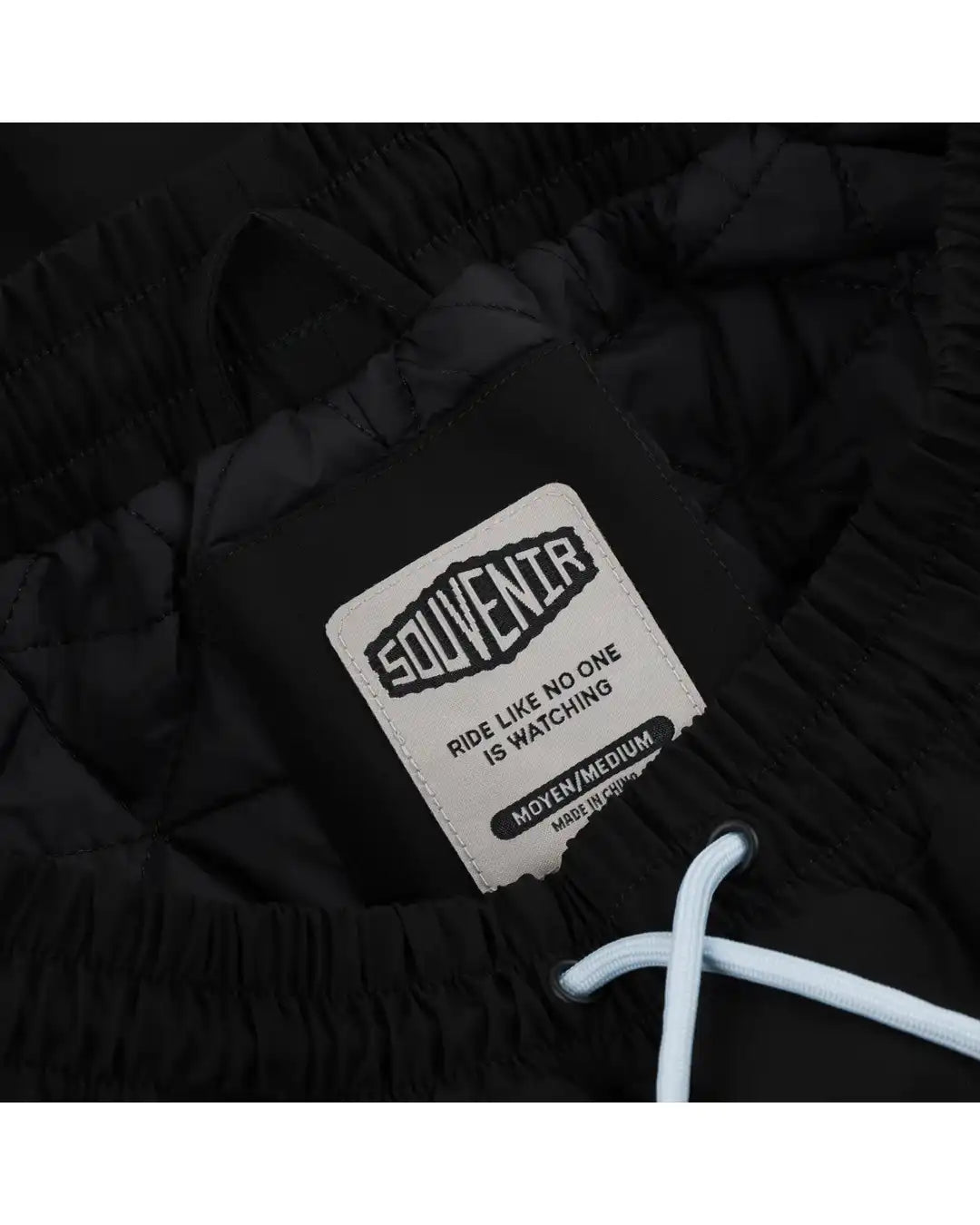 Insulated Track Snow Pants - Black