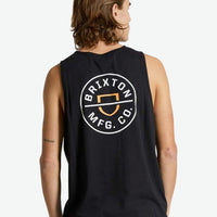 Crest Tank Top - Chinois Green/White/Black