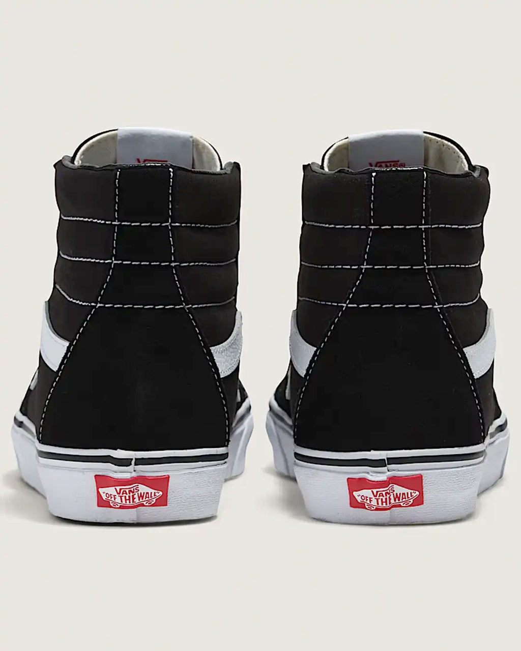 Sk8-Hi Shoes - Black/Black/White