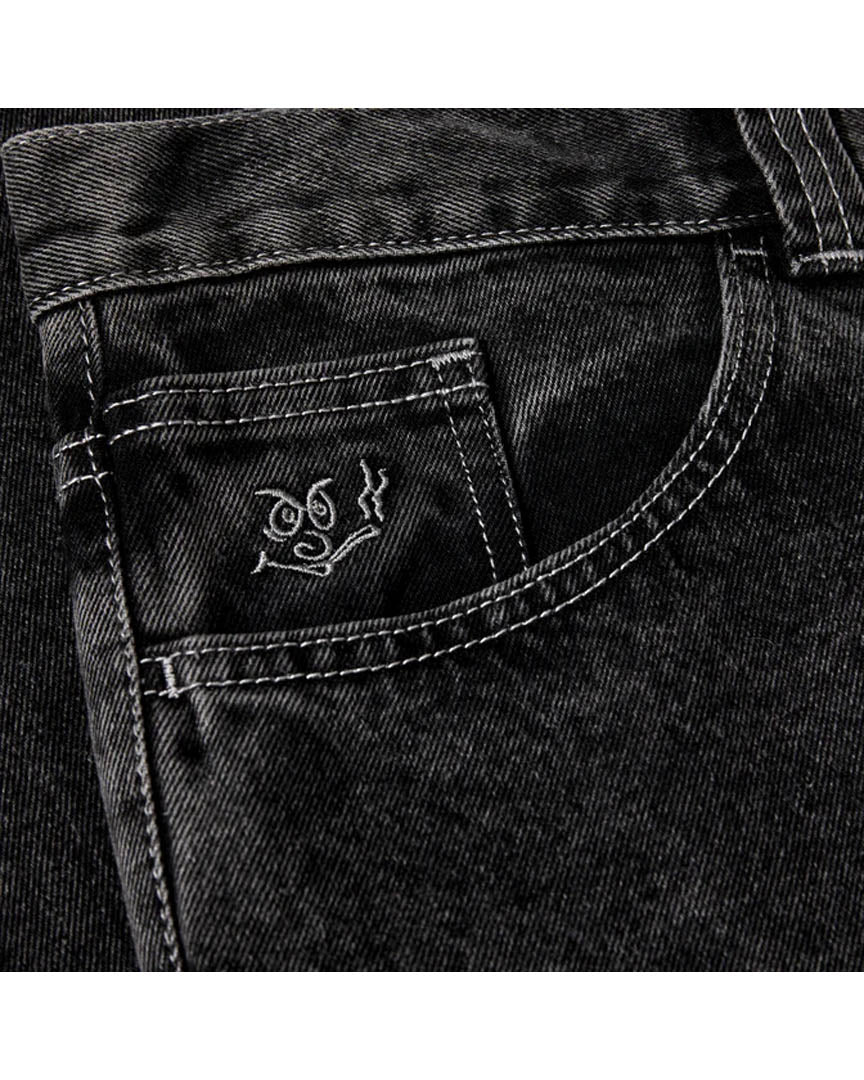 '92! Denim Jeans - Silver Black