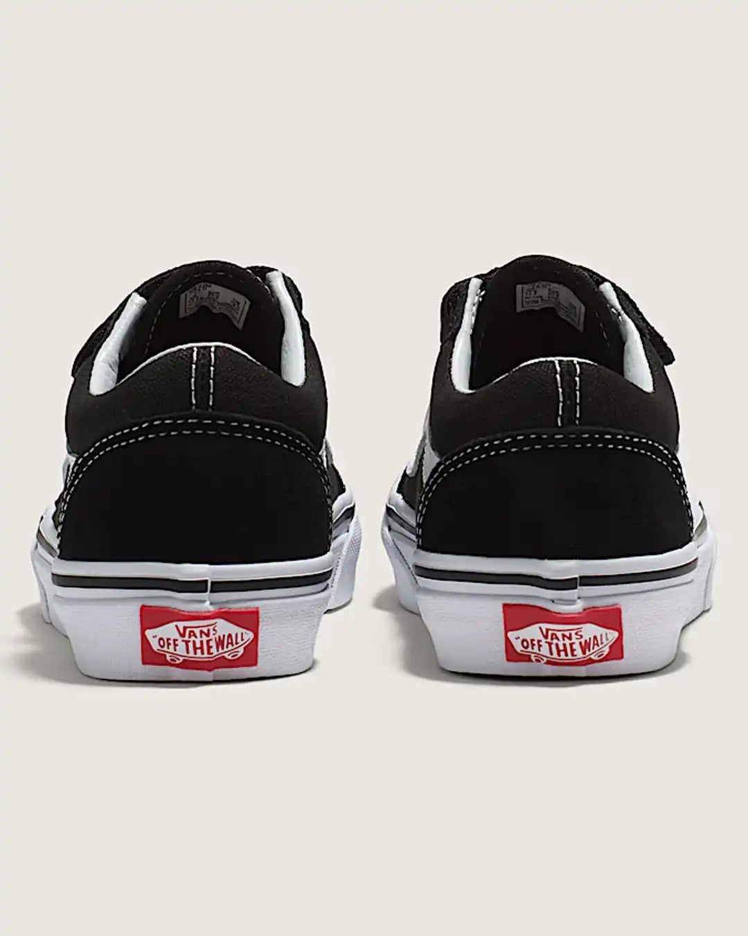 Souliers Little Kids Old School V - Black/True White