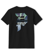 T-Shirt Mehrathon Norhtern Lights - Black