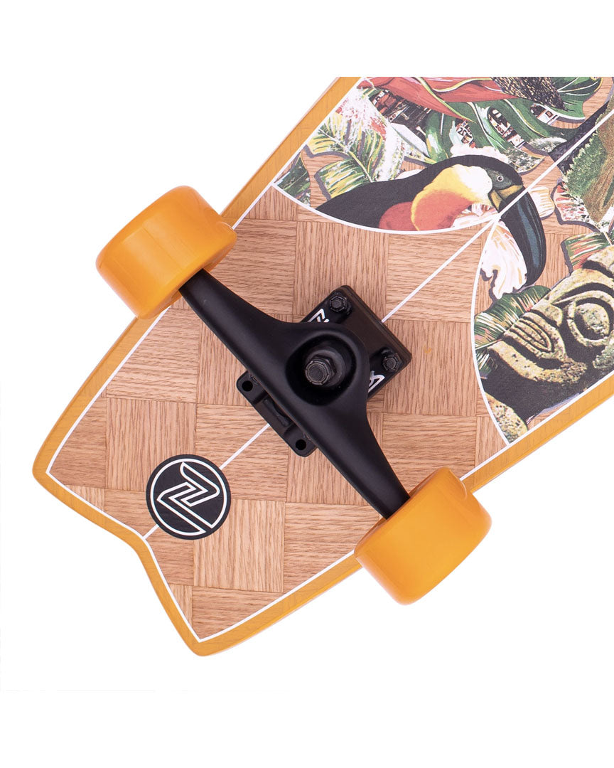 Surf Skate Banana Train Fish Complete Cruiser Skateboard