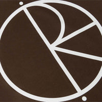 Hoodie Dave Stroke Logo - Chocolate