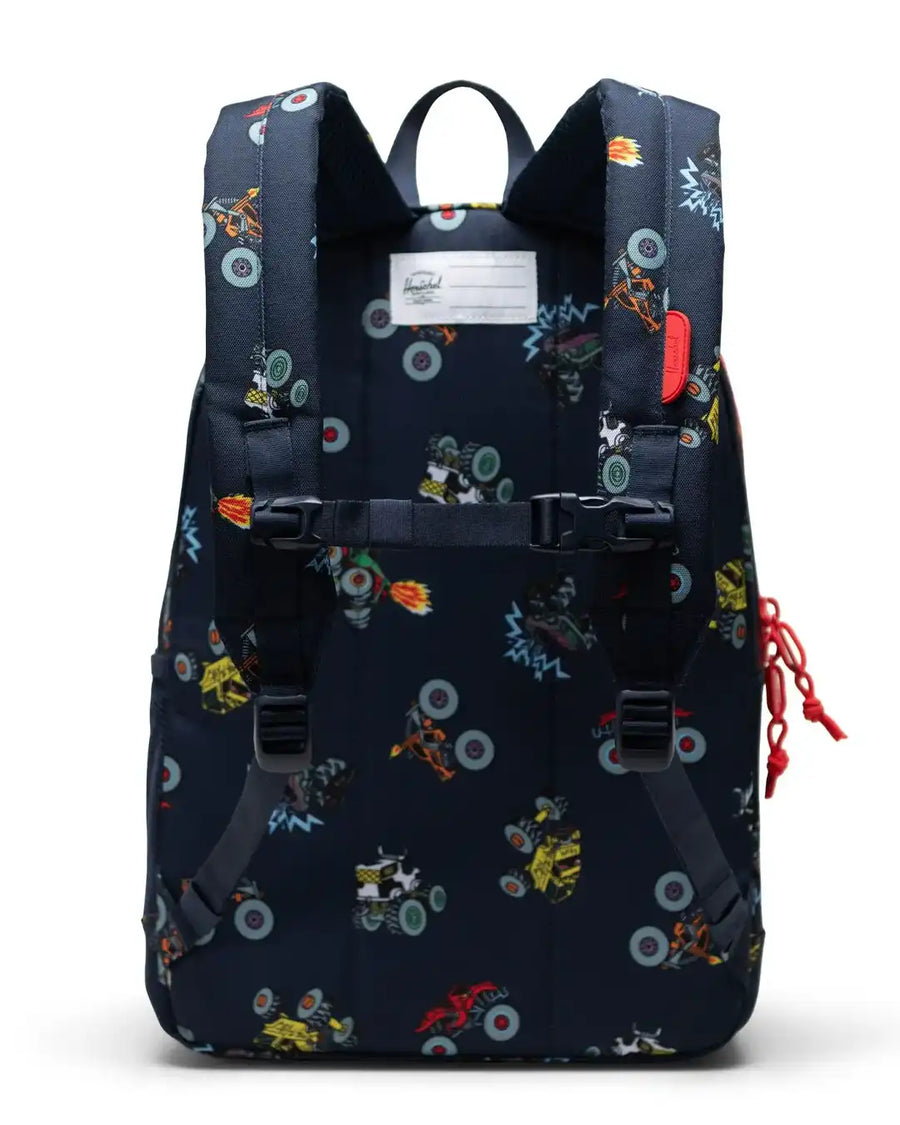 Heritage Youth Backpack - Monster Trucks